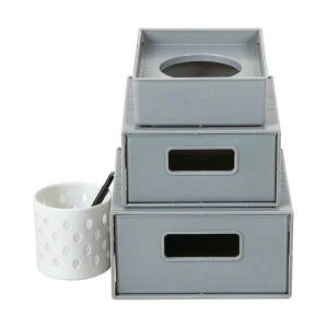 Small Desk Starter Kit - 6 Pieces Small six piece desk starter kit on a white background
